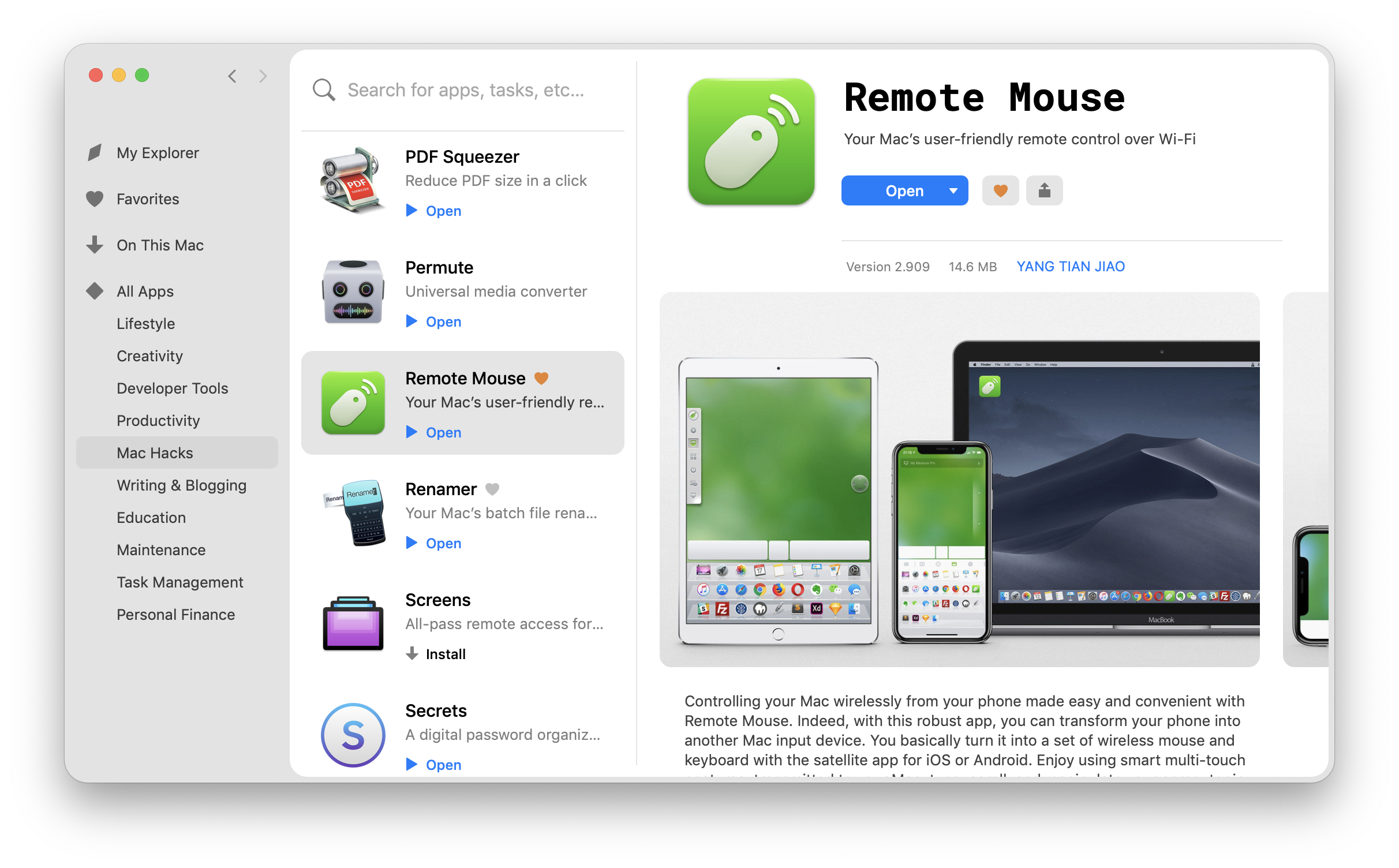 remote control software for pc and mac